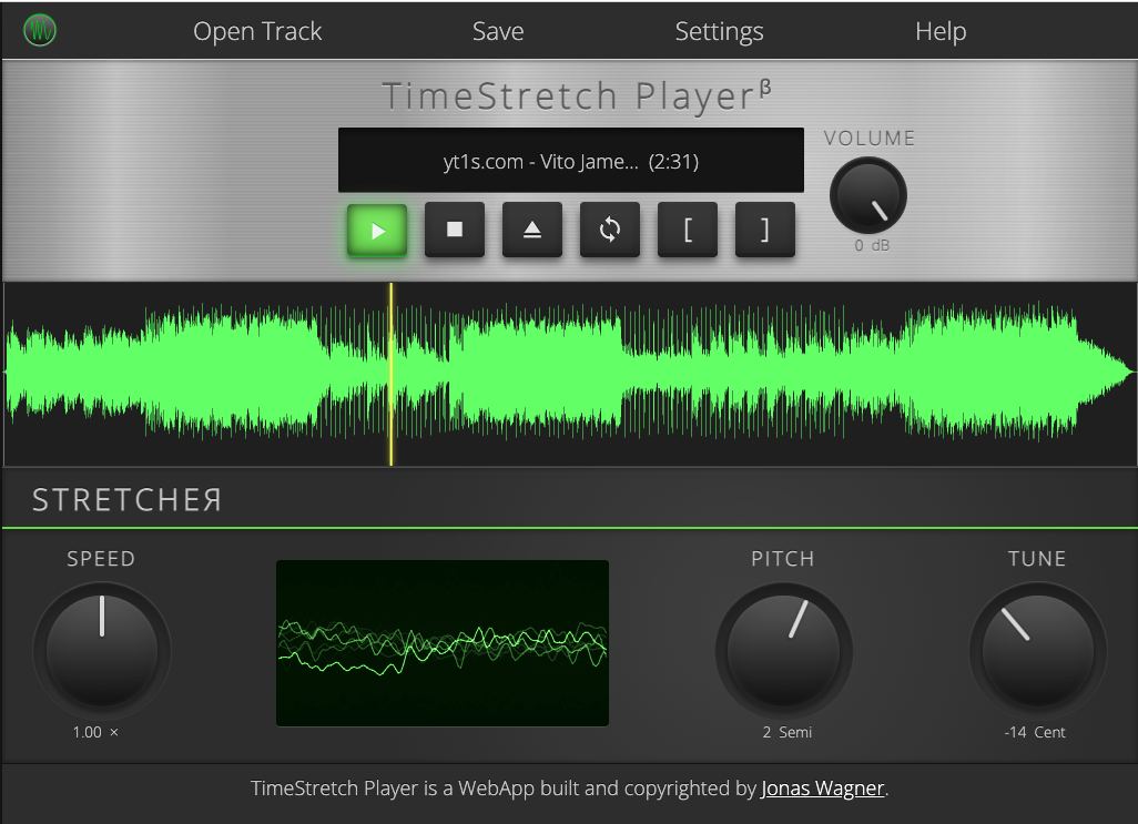 TimeStrech Player